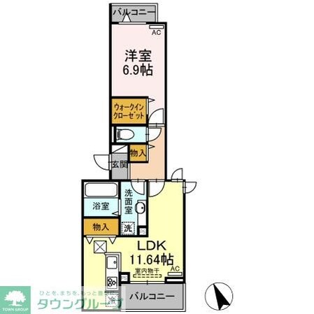 ルポゼの物件間取画像